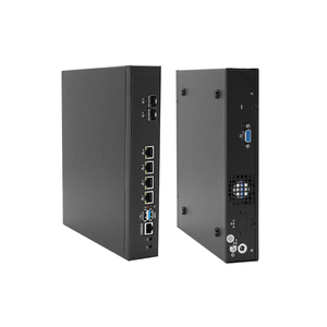 Computadora pequeña 4x Puertos Lan 2x SFP 10G Intel N100 Procesador DDR5 Msata X86 Servidor Networking Firewall Mini PC - Product Image 2