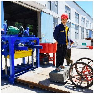Máquinas de fabricación de bloques huecos de hormigón de cemento entrelazadas manuales a precio competitivo en Pakistán Kenia, al por mayor, al por mayor - Product Image 2
