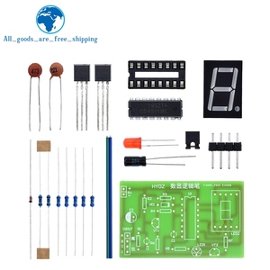 TZT DIY LED Pcb Digital Display LED Logic Pen Electronic <strong>Kit</strong> High and Low Level Test <strong>Circuit</strong> Soldering Practice Board <strong>Kit</strong> - Product Image 6