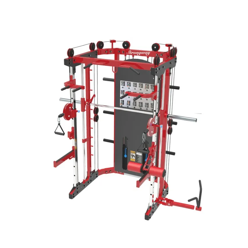 Multifunktion ale Fitness geräte Training Kabel maschinen schmied mit Funktions trainer Squat Power Rack 3in einem