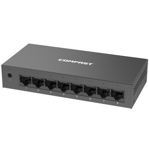 COMFAST CF-SG83 8 Gigabit Ethernet Switch ferro ordinario Shell Non di tipo di gestione della rete di comunicazione e di rete - Product Image 1