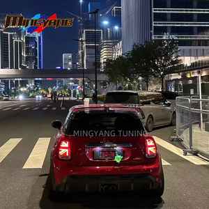 PP plastik yeni JCW facelift BMW MINI 14-20 için F56 F57 MINI bodykit araba tamponları F56 57 vücut kiti - Product Image 4