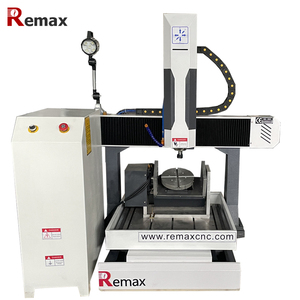 小型台式3d金属模具雕刻铣削6060迷你5轴数控刳刨机 - Product Image 1