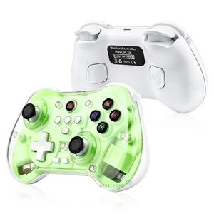 Z01X Controller di gioco Wireless trasparente BT 6-Axis sensore di movimento Turbo sala Joystick programmabile per Switch/PC/iOS/Mac/Android - Product Image 1