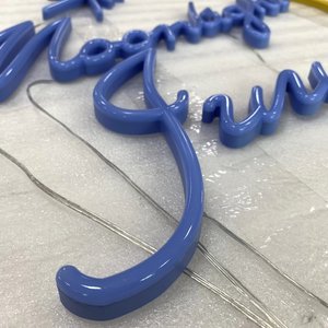 Hochwertige anpassbare LED-Neonlichter Fern gesteuertes LED-Acryl schild für Heim-und Büro dekor Jedes mögliche Design