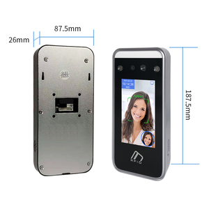 AI Reconocimiento facial Tiempo Asistencia Puerta Sistema de control de acceso Terminal de reconocimiento facial