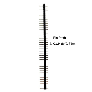 Straight Single Row 2.54mm Male 40 <strong>Pin</strong> <strong>Header</strong> for PCB Board <strong>Arduino</strong> Connector - Product Image 4