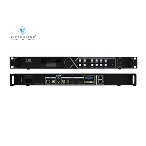 5 Entradas de señal 1 Entrada de unidad USB 2 puertos Gigabit Ethernet Salida Colorlight X2m Controlador de video LED