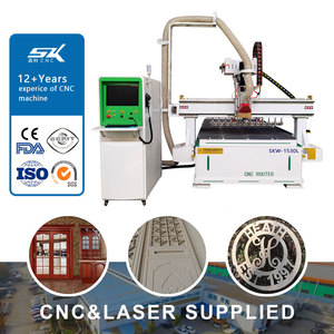 3 assi 1325 1530 2040 9kw motore mandrino 3d incisione intaglio del legno taglio Atc Router macchina
