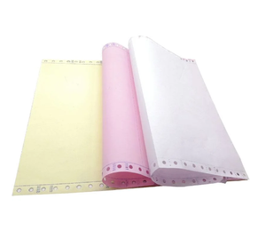 Embalaje personalizado OEM CFB CF CB NCR papel 1 capa 2 capas 3 capas 4 capas ordenador forma de impresión continua papel sin carbón - Product Image 5