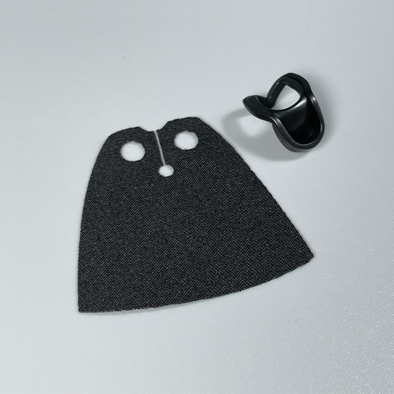 Capa Base Negra con Capucha Negra