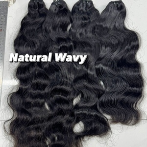 ผมทรงตรงตรงชาวพม่าผมหยิกแบบชาวเวียดนามมัดผมมนุษย์ย้อมสีได้ง่าย - Product Image 6