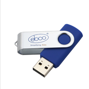 Best Promotional <strong>Custom</strong> USB <strong>Flash</strong> Drives <strong>OEM</strong> ODM Swivel Pendrive with Logos 512MB to 128GB Capacities Plastic USB 2.0 Interface - Product Image 6