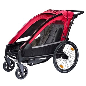楽しい屋外の冒険のための子供の自転車トレーラー完璧なコンパニオン!