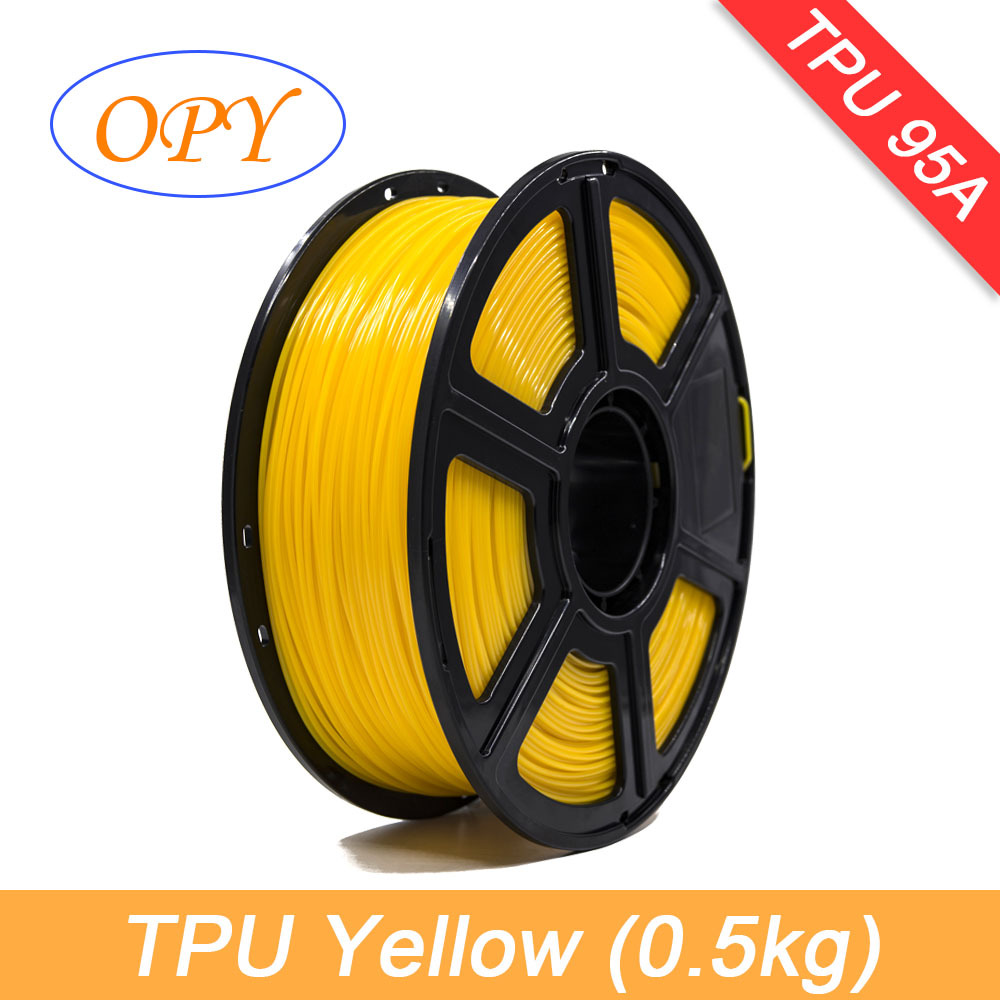 (0.5kg/roll) TPU 95A Yellow 1.75mm