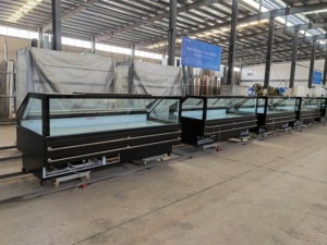 Siêu thị Deli Máy làm lạnh thịt tủ lạnh kính hiển thị tủ lạnh cho thịt & món ngon siêu thị thiết bị làm lạnh - Product Image 4