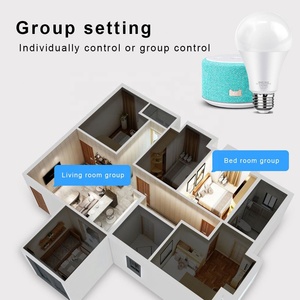 App Android controllo vocale del telefono interruttore di temporizzazione della memoria regolazione del colore dimmerabile atmosfera led tuya wifi lampadine intelligenti - Product Image 5