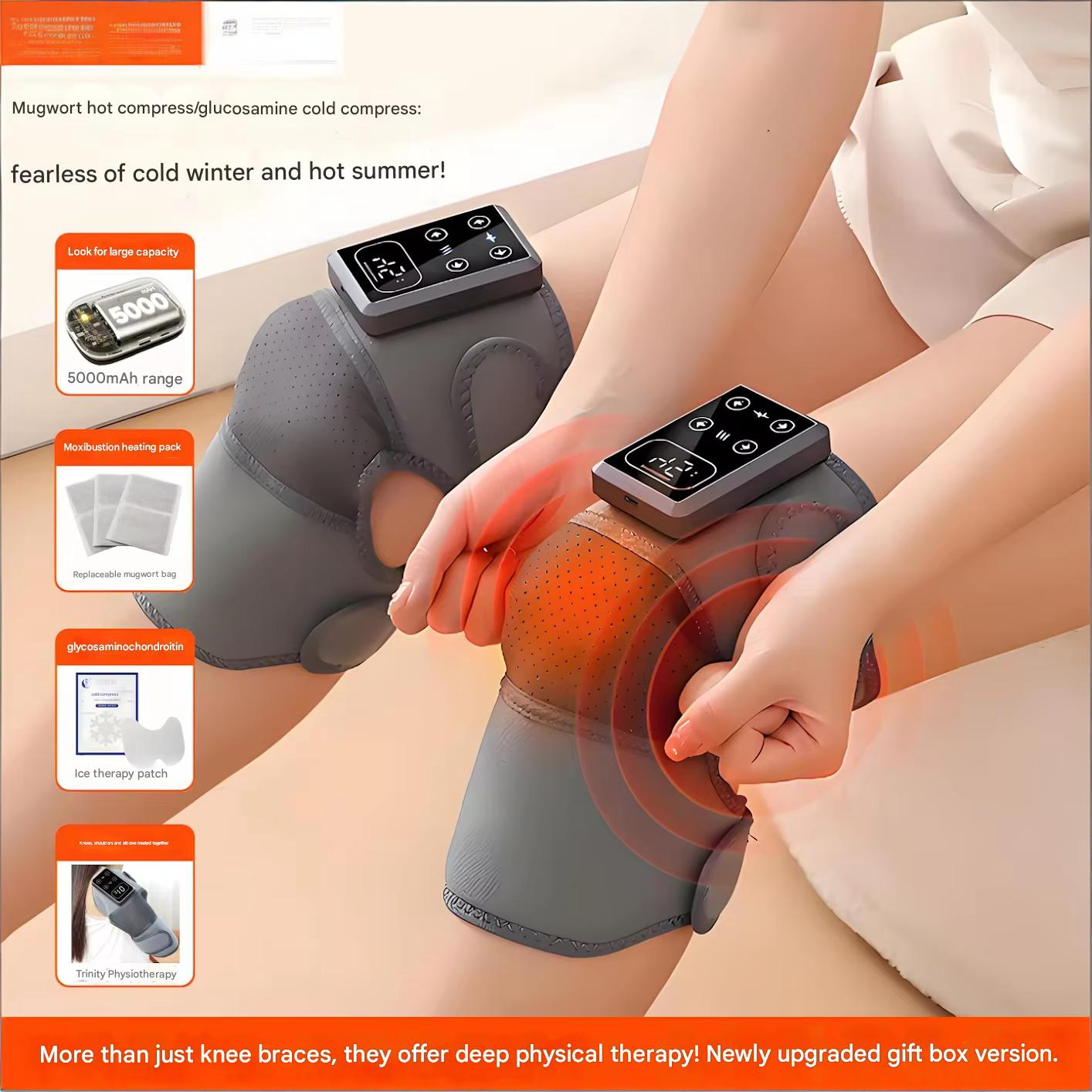 Utilisez-en deux pour les épaules et les genoux