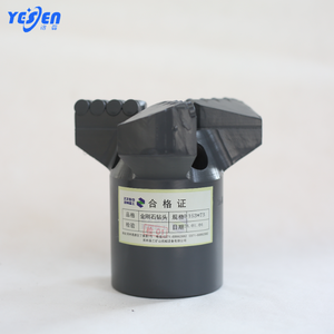 Broca PDC 102mm API 2 3/8 Reg Diamond Composite Three Wing Arc Angle Drill Bit Perforación sin núcleo