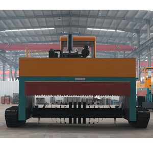 Theo dõi lật máy phân bò Phân compost Turner Crawler Phân compost máy làm cho ủ - Product Image 1