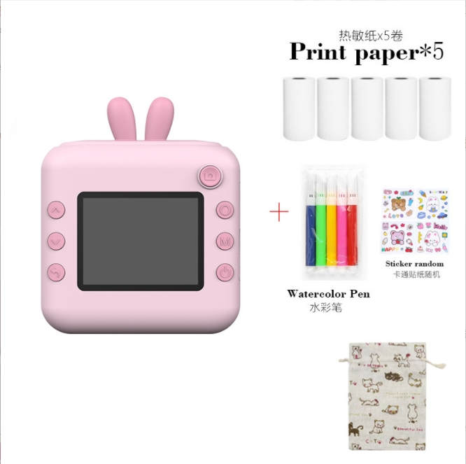 pink+5 thermal paper