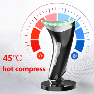 Перезаряжаемый массажер для лица V-образной формы омолаживающий и массажный инструмент для похудения с мезотерапией лифтинг мини-аппарат для подтяжки лица - Product Image 4