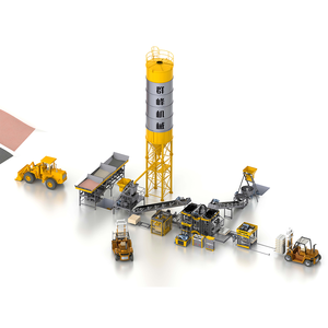 Fully <strong>Automatic</strong> Paving <strong>Block</strong> Production Line Made with Concrete Motor and PLC As Core Components Includes <strong>Stacker</strong> - Product Image 3