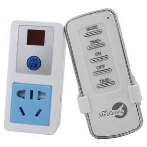Fernbedienung buchse intelligentes Timing drahtlose Verzögerung Fernbedienung Schalter Verkabelung freie Haushalts strom versorgung 90V-220V Controller - Product Image 1