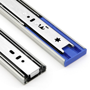 Topcent Modern Design Retractable Keyboard <strong>Slide</strong> <strong>Rail</strong> Thickened Three-Section Silent <strong>Guide</strong> <strong>Drawer</strong> <strong>Slide</strong> Kitchen Damping <strong>Drawer</strong> - Product Image 5