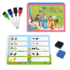HOYE CRAFT Preschool Activity <strong>Book</strong> Pen Control Tracing Workbook for Kids Learn to Write <strong>Patterns</strong> Lines Shapes