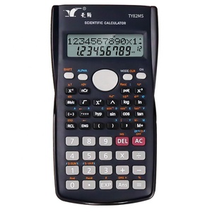 バッテリーと電卓機能電卓を備えた2行ディスプレイ電卓 - Product Image 1