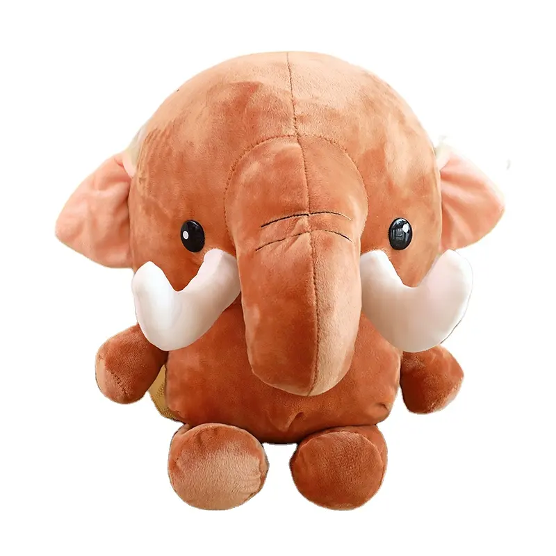 35cm * 28cm * 30cm elefante marrón relleno Animal relleno elefante mochila para niños