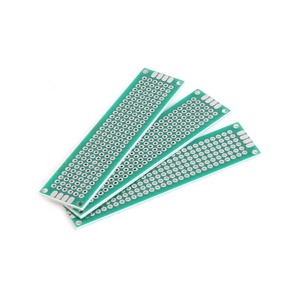 5個2x8cm両面プロトタイプPCBユニバーサルプリント回路基板DIYfor Arduino 2.54mmガラス繊維2 * 8cm 20x 80mm 20*80mm - Product Image 2