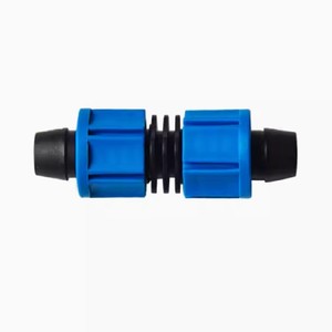 16mm 20mm Fittings Farm Irrigation Lock Nut Tee Elbow Couplings Fitting For Drip Tape Drip Pipe