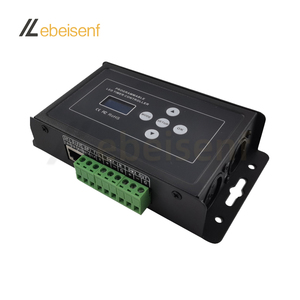 New DC 9V DMX512 <strong>Controller</strong> With LCD Screen <strong>Output</strong> DMX512/1990 Signal 170 Pixels XLR-3 RJ45 Terminal RF Wireless <strong>Remote</strong> Control - Product Image 2