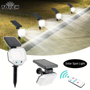 Orlite Solar-Spotlicht mit Fernbedienung für draußen wasserdicht Doppelverwendung Wandlicht PIR Bewegungssensor Solarlicht für Garten