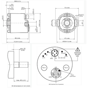 SICK AFM60A-BDNB018X12 1059035 Absolute <strong>encoders</strong>: AFS/AFM60 Ethernet V4.1 class3 10 ... 30 <strong>V</strong> - Product Image 1