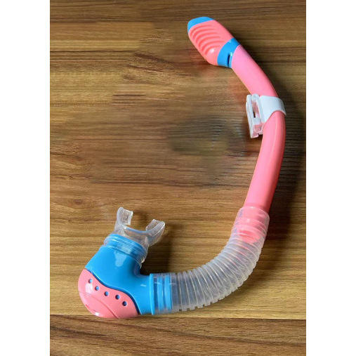 Tube respiratoire - Rose et bleu (tube unique)