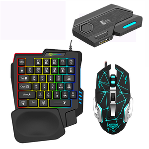 厂家直销键盘鼠标组合单手键盘鼠标单手键盘 - Product Image 1