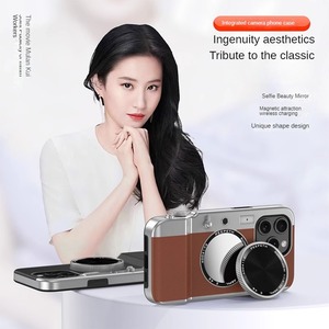 Camera Function Phone Case for iPhone 16 15 Pro Max 14 13 12 11 Wireless Charger Make up Super <strong>New</strong> 2025 Function Quality <strong>Cover</strong>