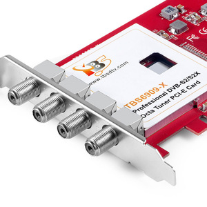TBS 6909X V2 <strong>DVB</strong>-S2/S2X 8 Tuner PCIe Card Digital Satellite Receiver FTA <strong>DVB</strong>-S2X Card <strong>IPTV</strong> Streaming Card - Product Image 2
