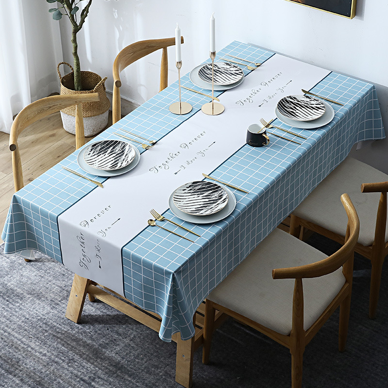 Nordic plaid - mint blue