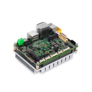 最新的SIMWAY英特尔酷睿N4100 Win7/Win10/Linux最大16gb DDR4L嵌入式系统工业电脑板