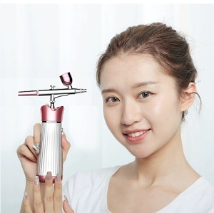 Áp Lực Cao Mặt Oxy Meter Chăm Sóc Da Xách Tay Spa Mini Súng Phun Không Khí Sơn Mặt Hấp Nano Phun Máy Phun Sương Máy Nén - Product Image 3
