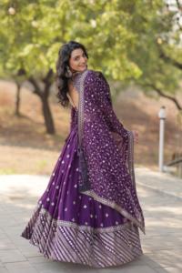 女性节日的高需求Lehenga Choli巴基斯坦服装Lehenga Choli - Product Image 4