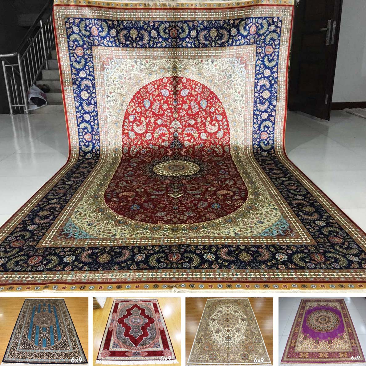 C 6ft x 9ft (1.83m x 2.74m)