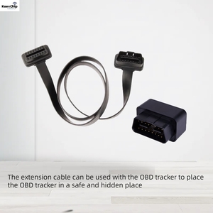 汽车工具OBD 2延长线OBD二公母16针完全连接全球定位系统跟踪器定位器跟踪装置 - Product Image 4