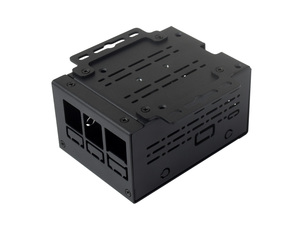 PI5-CASE-D custodia in metallo di qualità industriale Waveshare per lo spazio interno Raspberry Pi 5 supporta l'installazione della ventola di raffreddamento ufficiale - Product Image 4