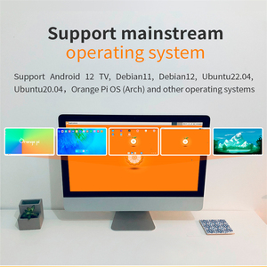 ORANGE Pi zero 2 W 1.5GB RAM DDR4 Mini PC ALLWINNER H618 ORANGE Pi zero 2 W WiFi บลูทูธ SBC บอร์ดเดี่ยว Zero2W คอมพิวเตอร์ - Product Image 4
