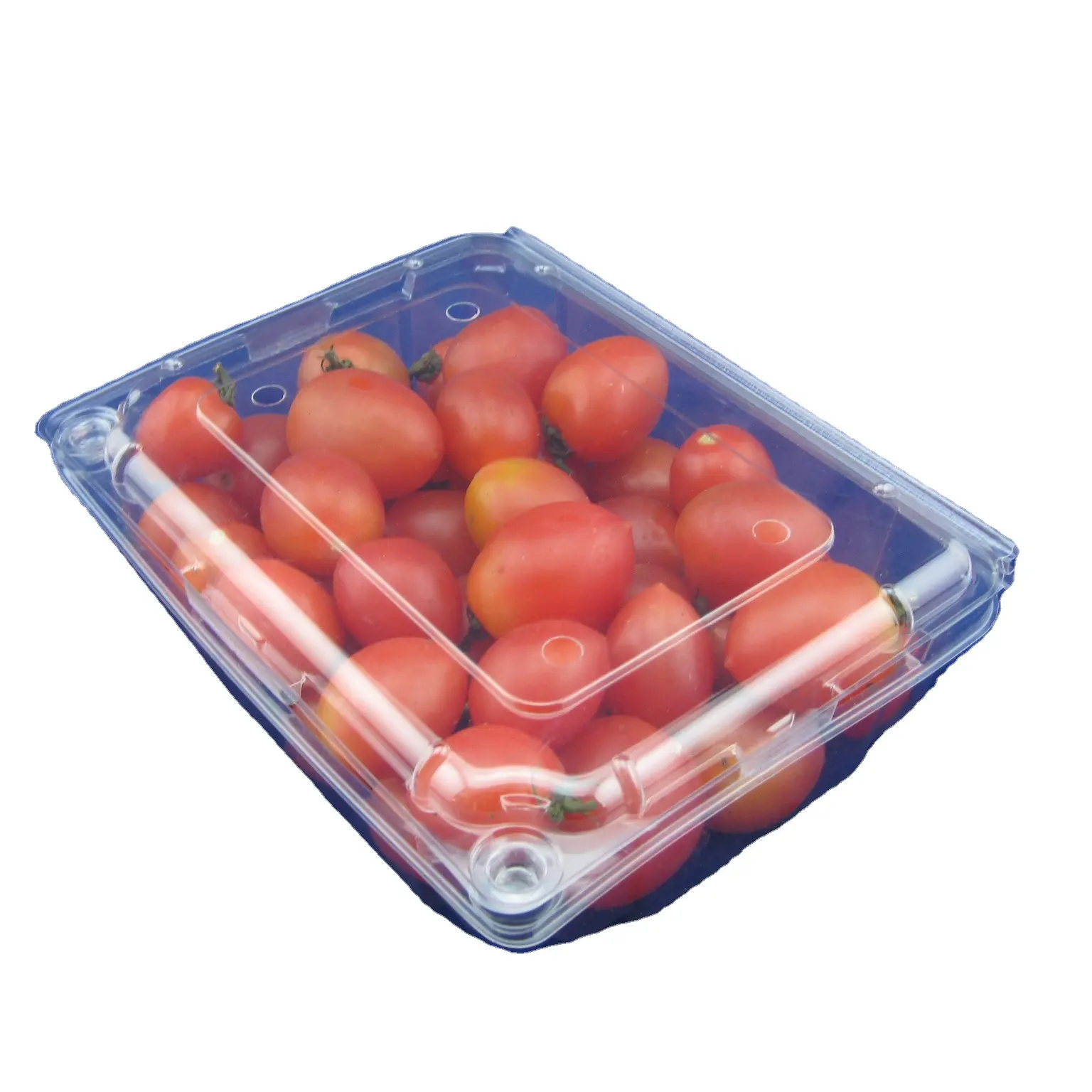 Toptan yüksek kaliteli geri dönüşümlü plastik gıda torbası ambalaj meyve plastik ambalaj taşınabilir anti kayıp